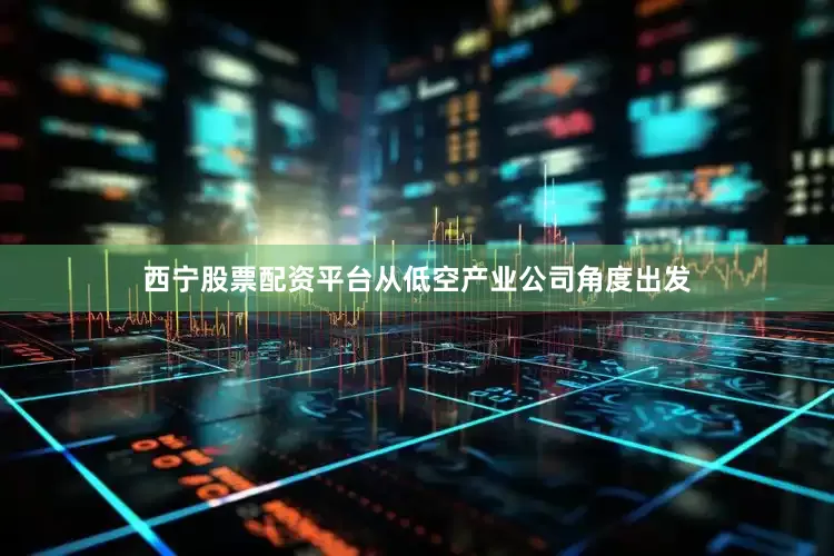 西宁股票配资平台从低空产业公司角度出发